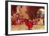 Fiesta Days, Santa Barbara, California-null-Framed Art Print