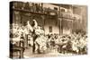 Fiesta Days, Spanish Dancers, Santa Barbara, California-null-Stretched Canvas