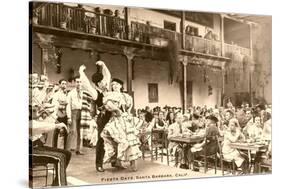 Fiesta Days, Spanish Dancers, Santa Barbara, California-null-Stretched Canvas