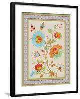 Fiesta Floral Tapestry-A-Jean Plout-Framed Giclee Print