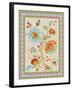 Fiesta Floral Tapestry-A-Jean Plout-Framed Giclee Print