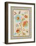 Fiesta Floral Tapestry-A-Jean Plout-Framed Giclee Print