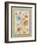 Fiesta Floral Tapestry-A-Jean Plout-Framed Giclee Print