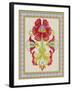 Fiesta Floral Tapestry-C-Jean Plout-Framed Giclee Print