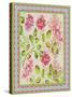 Fiesta Floral Tapestry-D-Jean Plout-Stretched Canvas