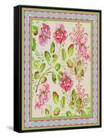 Fiesta Floral Tapestry-D-Jean Plout-Framed Stretched Canvas
