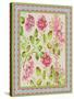 Fiesta Floral Tapestry-D-Jean Plout-Stretched Canvas