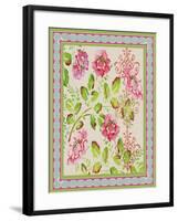Fiesta Floral Tapestry-D-Jean Plout-Framed Giclee Print