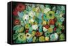 Fiesta Floral-Silvia Vassileva-Framed Stretched Canvas