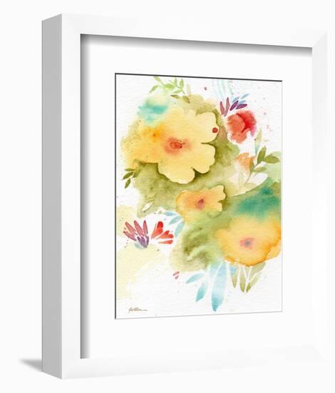 Fiesta Flowers-Sheila Golden-Framed Art Print