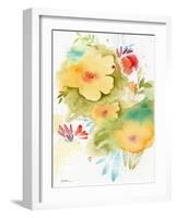 Fiesta Flowers-Sheila Golden-Framed Art Print