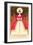 Fiesta Queen, Santa Barbara, California-null-Framed Art Print