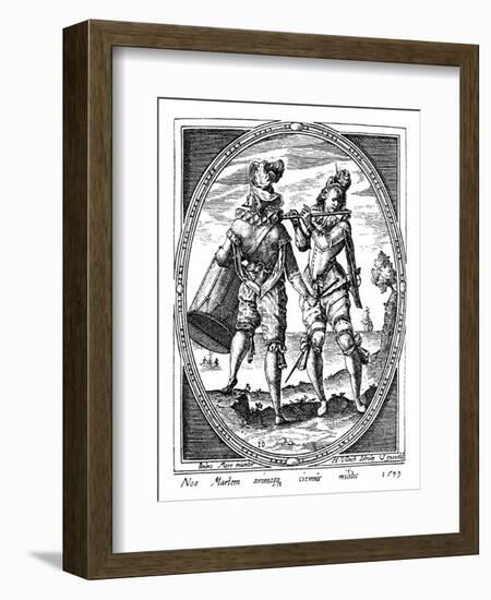 Fife and Drum, 1598-Heinrich Ullrich-Framed Art Print