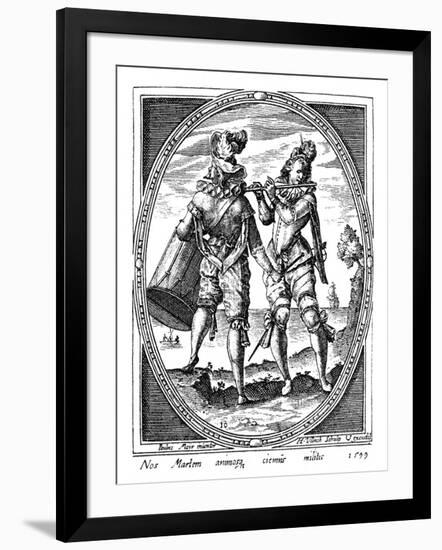 Fife and Drum, 1598-Heinrich Ullrich-Framed Art Print