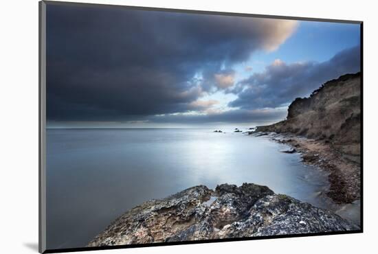 Fife Coast at Dusk Near St. Andrews, Fife, Scotland, United Kingdom, Europe-Mark-Mounted Photographic Print