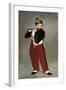 Fifer or Young Flautist-Edouard Manet-Framed Art Print