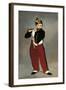 Fifer or Young Flautist-Edouard Manet-Framed Art Print