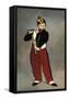 Fifer or Young Flautist-Edouard Manet-Framed Stretched Canvas