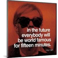 Fifteen Minutes-null-Mounted Giclee Print