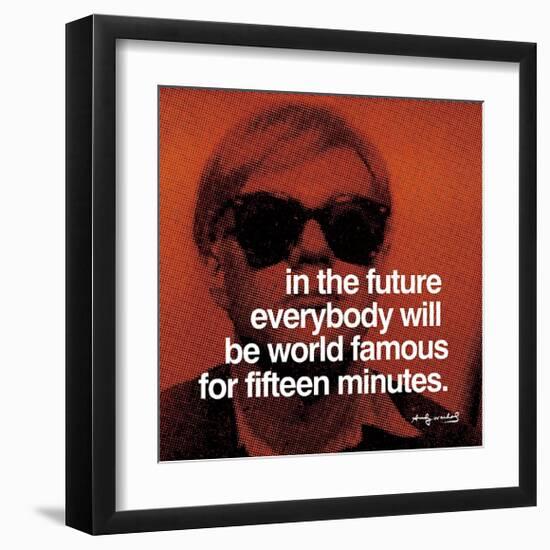 Fifteen Minutes-null-Framed Giclee Print