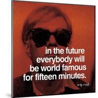 Fifteen Minutes-null-Mounted Giclee Print