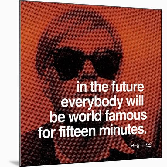 Fifteen Minutes-null-Mounted Giclee Print