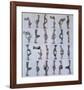 Fifteen Pairs of Hands, 1996-Bruce Nauman-Framed Art Print