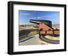 Fifteen Pound Cannon Aims over the Walls of Fort Pickens near Pensacola Bay, Florida-Colin D Young-Framed Photographic Print