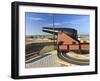 Fifteen Pound Cannon Aims over the Walls of Fort Pickens near Pensacola Bay, Florida-Colin D Young-Framed Photographic Print