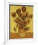 Fifteen Sunflowers-Vincent van Gogh-Framed Art Print