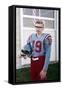 Fifteen Year Old High School Football Player Portrait Outside the School, Ca. 1961-null-Framed Stretched Canvas