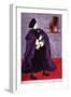 Fifteenth Century Costume Of The Superintendent Of Siena Hospital, Italy-Warja Honegger-Lavater-Framed Art Print