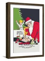 Fifteenth Exposition of Children's Toys-Agusti Antiga-Framed Art Print