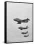 Fifth Air Force in Korea, F-86 Jets in Flight-Michael Rougier-Framed Stretched Canvas