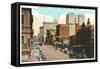 Fifth and G Streets, San Diego, California-null-Framed Stretched Canvas