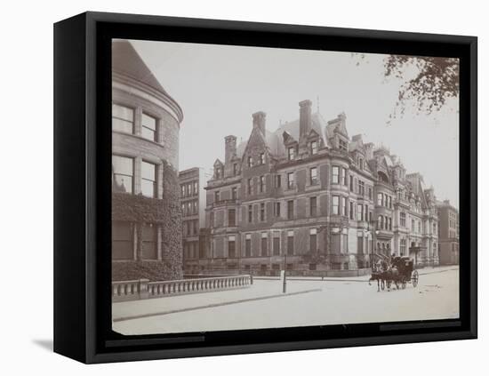 Fifth Ave., 66th St., and J.J. Astor, 65th St., New York, 1901-02-Byron Company-Framed Stretched Canvas