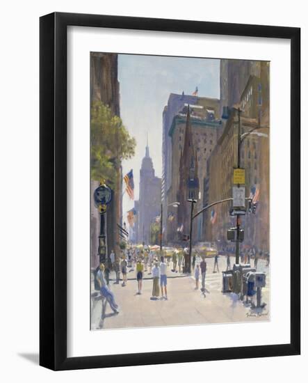 Fifth Avenue, 1997-Julian Barrow-Framed Giclee Print