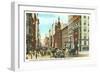 Fifth Avenue, 42nd Street, New York City-null-Framed Art Print