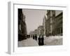 Fifth Avenue after a Snow Storm, New York-null-Framed Photo