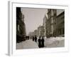 Fifth Avenue after a Snow Storm, New York-null-Framed Photo