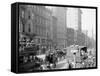 Fifth Avenue and Forty-Second Street, New York, N.Y.-null-Framed Stretched Canvas