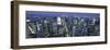 Fifth avenue and Midtown Manhattan, NYC (detail)-Michel Setboun-Framed Art Print