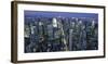 Fifth avenue and Midtown Manhattan, NYC-Michel Setboun-Framed Art Print