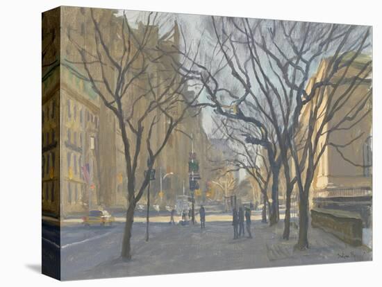 Fifth Avenue and the Met, 2010-Julian Barrow-Stretched Canvas