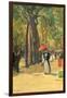 Fifth Avenue and Washington Square-Childe Hassam-Framed Art Print