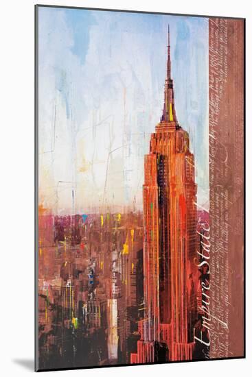 Fifth Avenue and West 34th Street-Markus Haub-Mounted Giclee Print