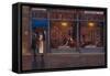 Fifth Avenue Cafe 1-Brent Lynch-Framed Stretched Canvas