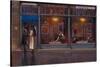 Fifth Avenue Cafe 1-Brent Lynch-Stretched Canvas