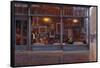 Fifth Avenue Cafe 2-Brent Lynch-Framed Stretched Canvas