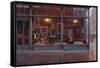 Fifth Avenue Cafe 2-Brent Lynch-Framed Stretched Canvas